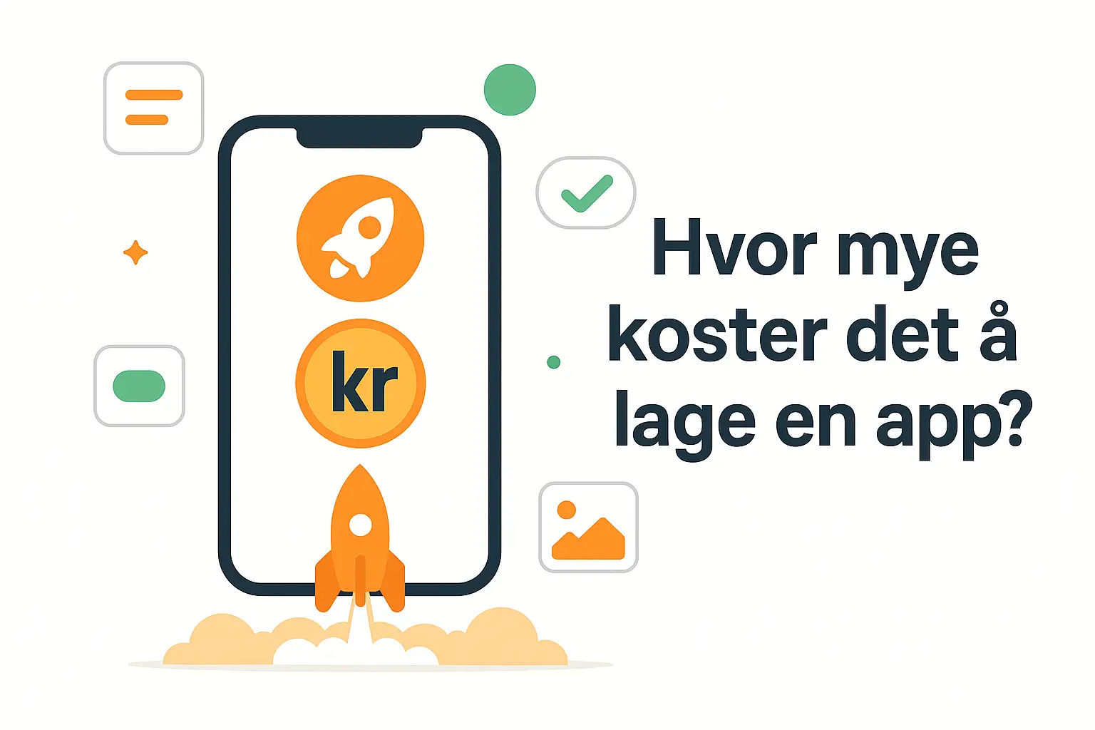 Hvor mye koster det å lage en app i 2025?